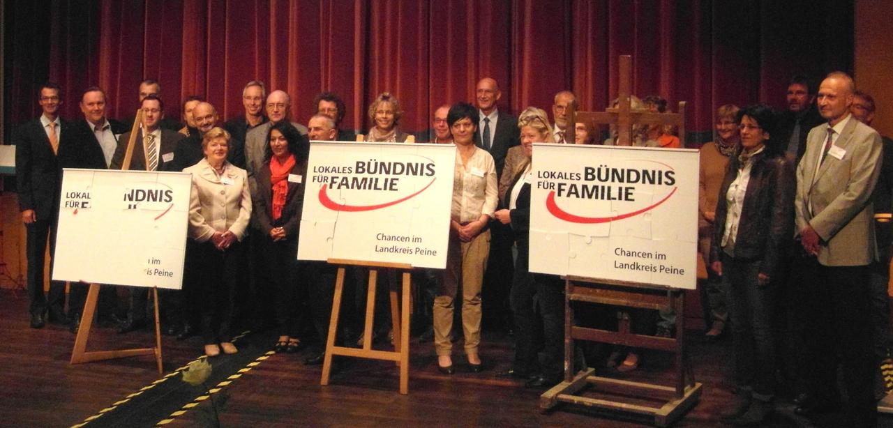 Gründungsveranstaltung des Lokalen Bündnisses für Familie Peine aus dem Jahr 2012